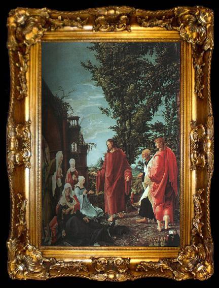 framed  Albrecht Altdorfer Christ Taking Leave of His Mother, ta009-2